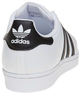 adidas New Womens White Superstar 80's Metal Toe Leather Trainers Court Lace Up