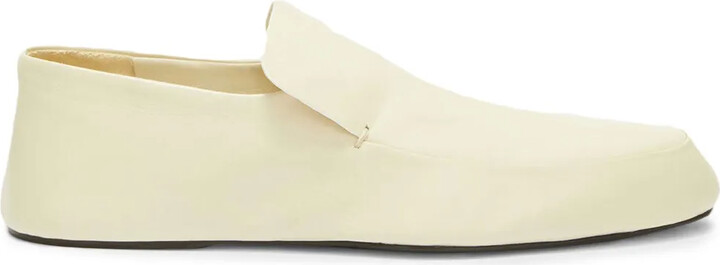 Jil Sander Slip-On Leather Loafers