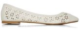 Thumbnail for your product : New Look Teens White Cut Out Floral Pointed Pumps