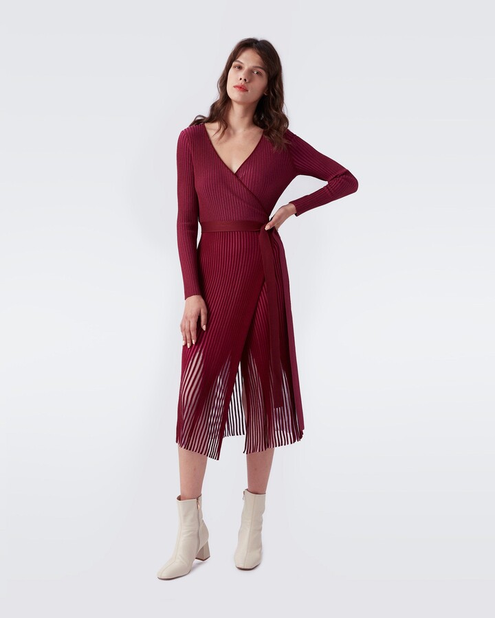Dvf Midi Wrap Dress | Shop the world's largest collection of 