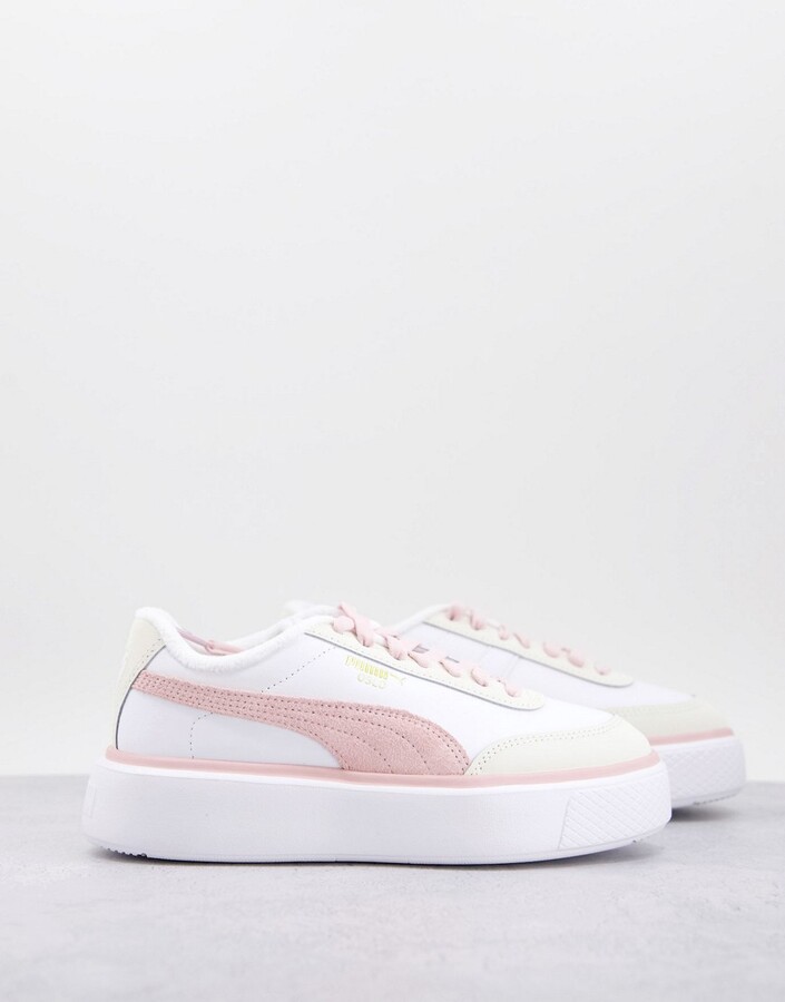 pastel platform trainers