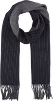 Thumbnail for your product : Barneys New York Reversible Pinstripe Scarf