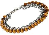 Thumbnail for your product : Suzanne Felsen Men's Double-Strand Bracelet-Brown