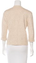 Thumbnail for your product : Chloé Crew Neck Button-Up Sweater