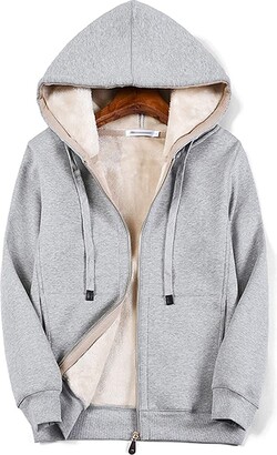 thick zip hoodie