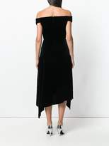 Thumbnail for your product : Peter Pilotto velvet off-shoulder dress