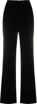 Thumbnail for your product : Alberta Ferretti High-Waisted Straight-Leg Trousers