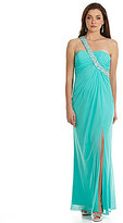Thumbnail for your product : Betsy & Adam Sweetheart One-Shoulder Gown