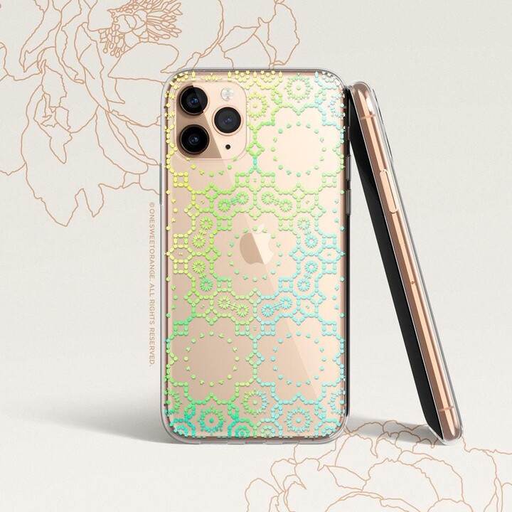 Iphone 16 Case 15 14 13 12 Moroccan 11 Pro Clear Rubber U121