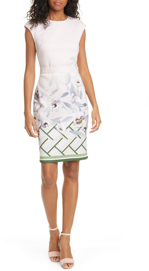 ted baker ellame sheath dress
