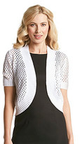 Thumbnail for your product : Relativity Open Stitch Shrug