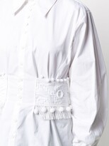 Thumbnail for your product : Charles Jeffrey Loverboy Corseted Button Down Shirt