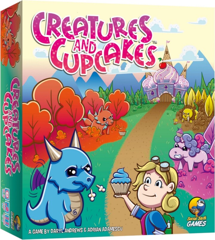 Masterpieces Puzzles Social Sloth Games Creatures and Cupcakes Family