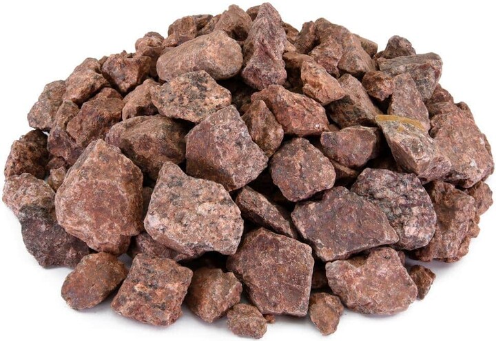 0.25 cu. ft. 3/8 in. Indian Red Crushed Landscape Rock for Gardening, Landscaping, Driveways and Walkways