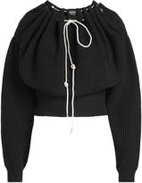 Thumbnail for your product : Calvin Klein Off-Shoulder Knit Pullover