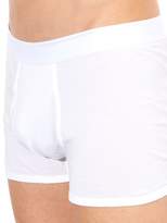 Thumbnail for your product : Sunspel Cotton Jersey Boxer Trunks - Mens - White