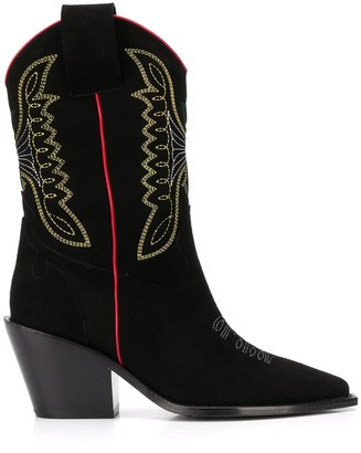 Zadig & Voltaire Rockland 85mm cowboy boots