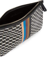 Thumbnail for your product : Pierre Hardy geometric print pouch