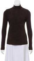 Thumbnail for your product : Akris Cashmere & Suede Top Brown Cashmere & Suede Top