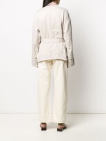 Thumbnail for your product : Raquel Allegra Quilted Sateen jacket