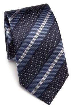 Saks Fifth Avenue COLLECTION Striped Silk Tie