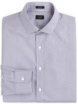 Thumbnail for your product : Ludlow spread-collar shirt in square dot print