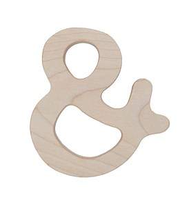story. Wooden Teether & (And)
