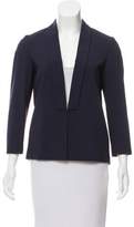 Thumbnail for your product : Brunello Cucinelli Lightweight Wool Blazer w/ Tags Navy Lightweight Wool Blazer w/ Tags