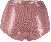 Thumbnail for your product : Forte Forte High-Waisted Sequin Briefs