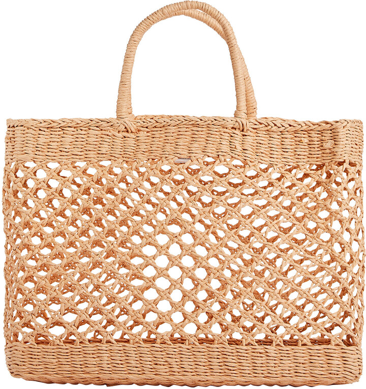 Raffia Tote Bag | Shop the world's largest collection of fashion 