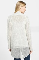 Thumbnail for your product : Eileen Fisher Long Drape Front Cardigan (Petite)