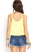 Thumbnail for your product : Forever 21 Tie-Strap Knit Cami