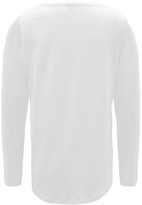 Thumbnail for your product : Hanro Buttoned Cotton And Modal-blend Jersey Pyjama Top - White