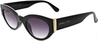 KENDALL + KYLIE Alexandra Cat- Eye Inlay Deco Sunglasses