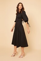Thumbnail for your product : Little Mistress by Vogue Williams Textured Midaxi Dress With Cut Out