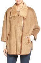 Thumbnail for your product : Ellen Tracy Women's Faux Shearling Cape