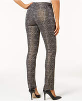 Thumbnail for your product : Charter Club Lexington Tummy-Control Straight-Leg Printed Jeans, Created for Macy's