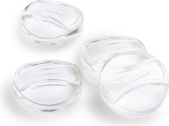 MASONTOPS MasontopsPicklePebbleGlassInfinityWeightsforFermenting-PicklingWeightSet-Small/RegularMouthMasonJarFermentation