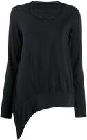 Thumbnail for your product : Rundholz Black Label mesh collar T-shirt