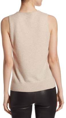 Saks Fifth Avenue Roundneck Cashmere Shell