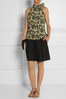 Thumbnail for your product : Etro Floral-print silk-crepe top