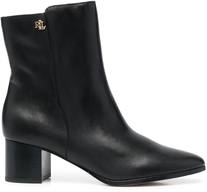 Lauren Ralph Lauren Wendey 50mm ankle boots - ShopStyle