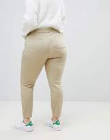 Thumbnail for your product : ASOS Curve DESIGN Curve ankle length stretch skinny trousers with zip side pockets