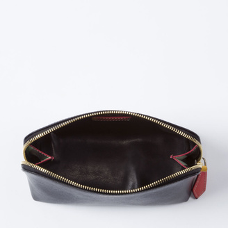 Paul Smith Women's Black Leather Make-Up Bag