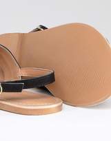 Thumbnail for your product : Park Lane Suede Flat Sandals
