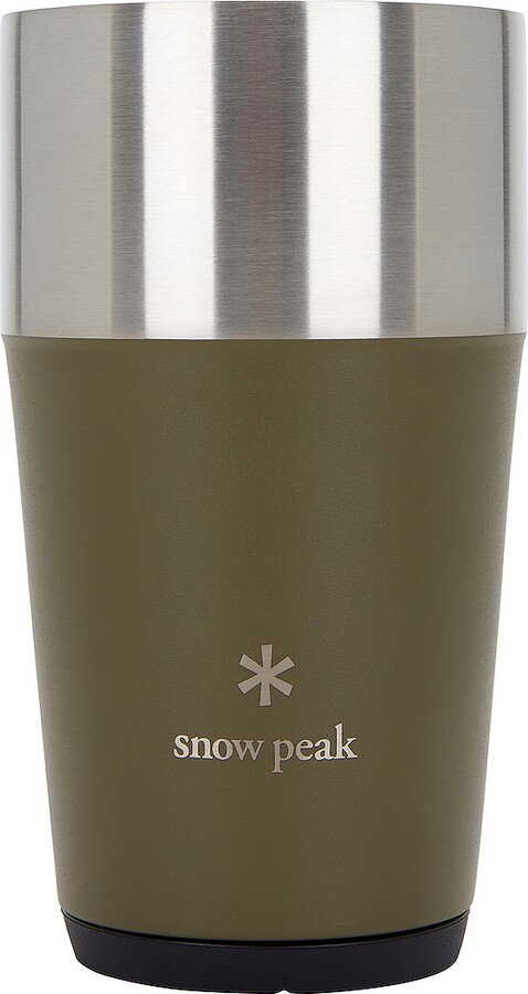 Snow Peak Shimo Tumbler 470 in Olive