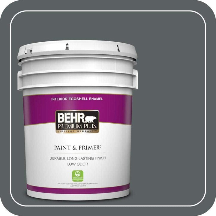 BEHR PREMIUM PLUS 5 gal. #720F-6 Paramount Eggshell Enamel Low Odor Interior Paint & Primer