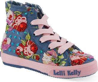 Lelli Kelly Kids Flower High-Top Trainers - for Girls