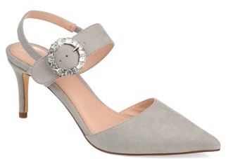 grey slingback sandals