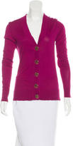 Thumbnail for your product : Tory Burch V-Neck Button-Up Cardigan